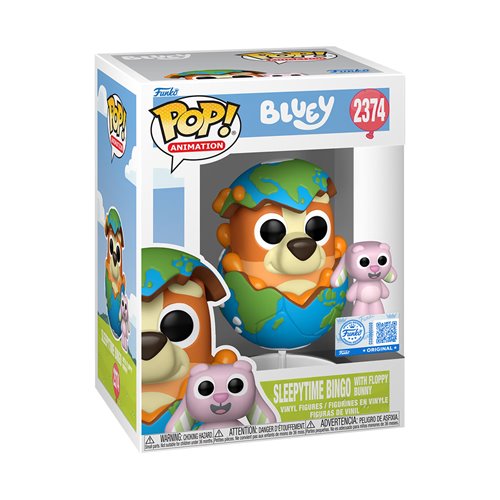 Bluey Sleepytime Bingo with Floppy Bunny Funko Pop! Vinyl Figure and Buddy #2374 - Specialty (PREORDER - July / August 2026)