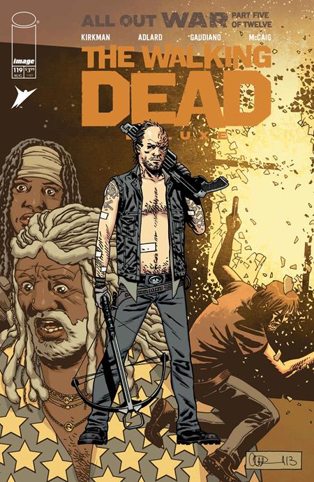 WALKING DEAD DELUXE #119 CVR B CHARLIE ADLARD & DAVE MCCAIG VAR (MR)