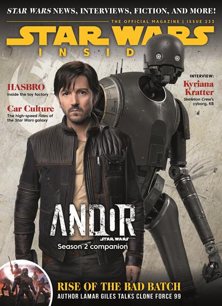 STAR WARS INSIDER #233 CVR A NEWSSTAND