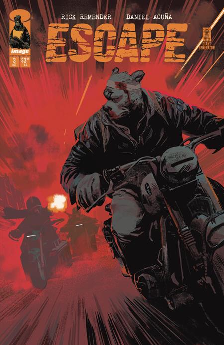 ESCAPE #3 CVR A DANIEL ACUNA
