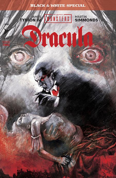 UNIVERSAL MONSTERS DRACULA BLACK & WHITE SPECIAL #2 (OF 2) CVR A MARTIN SIMMONDS