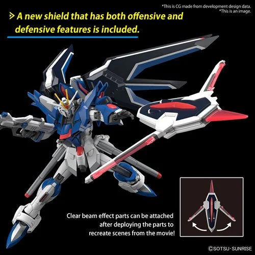 Mobile Suit Gundam Seed Freedom Rising Freedom Gundam High Grade 1:144 Scale Model Kit