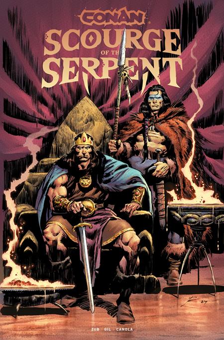 CONAN THE BARBARIAN SCOURGE OF THE SERPENT #1-4 PACK (MR) Limited to 800