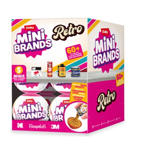 Mini Brands Retro Grocery Series 1 Blind-Box Mini-Figure Capsule