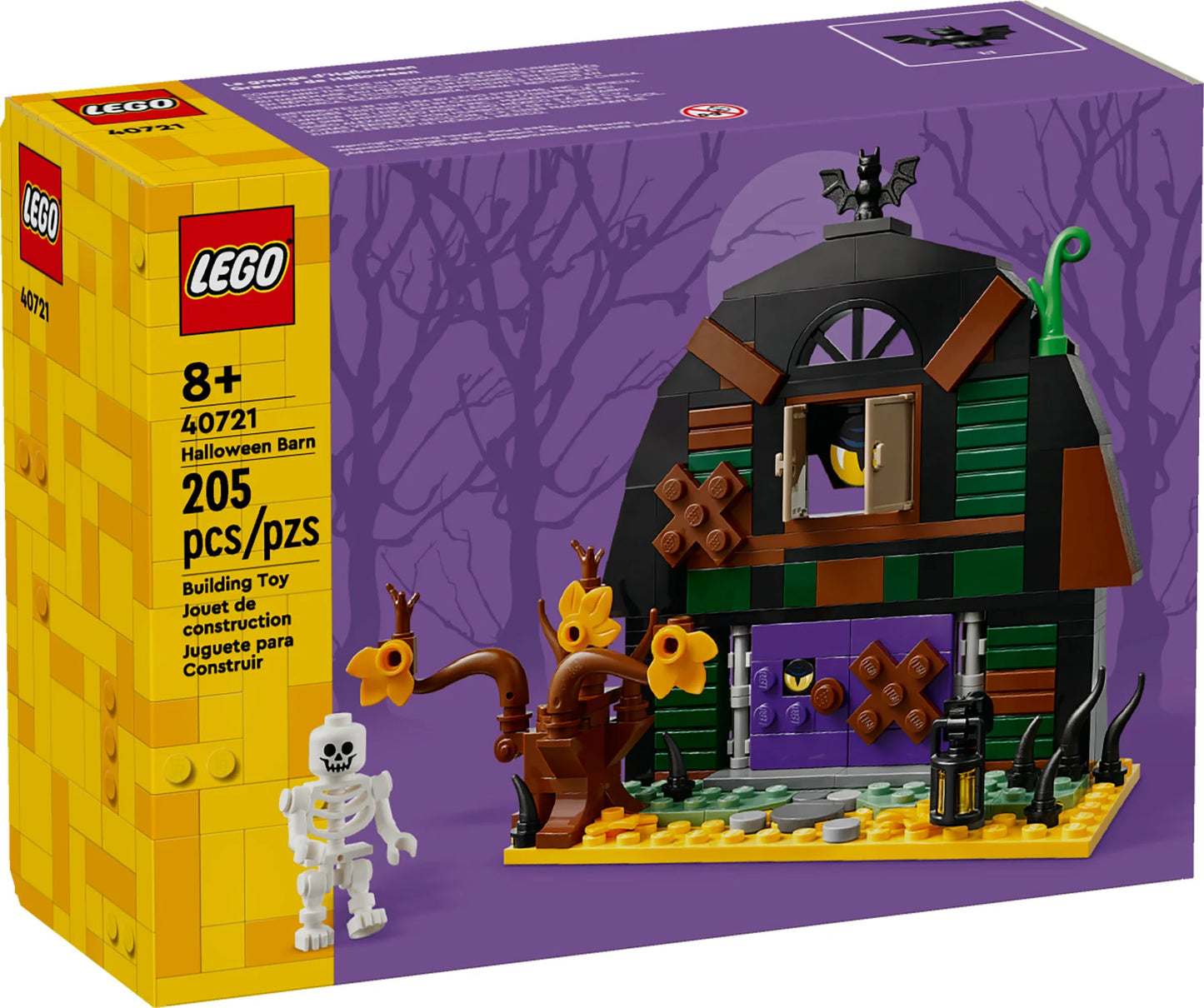 Halloween Barn Lego Set