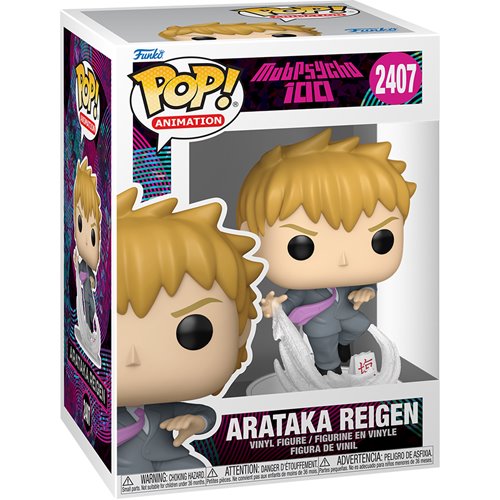 Mob Psycho 100 Arataka Reigen Funko Pop! Vinyl Figure #2407 (PREORDER - July / August 2026)