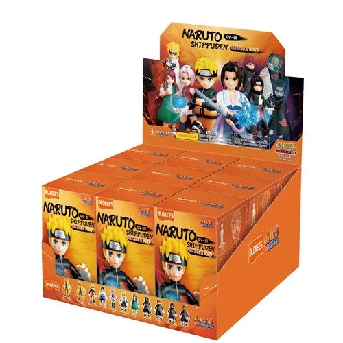 Naruto Galaxy Version 01 Ultimate Bond Blokees Mini Model Kit Case of 9