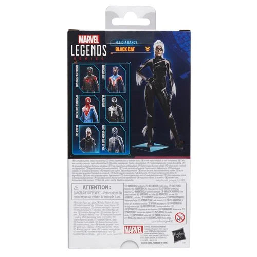 Spider-Man Marvel Legends Series Gamerverse Black Cat Felicia Hardy 6-Inch Action Figure