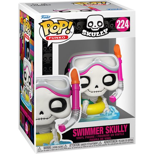 Skeleton Summer Swimmer Skully Funko Pop! Vinyl Figure #224 (PREORDER - August / September 2026)