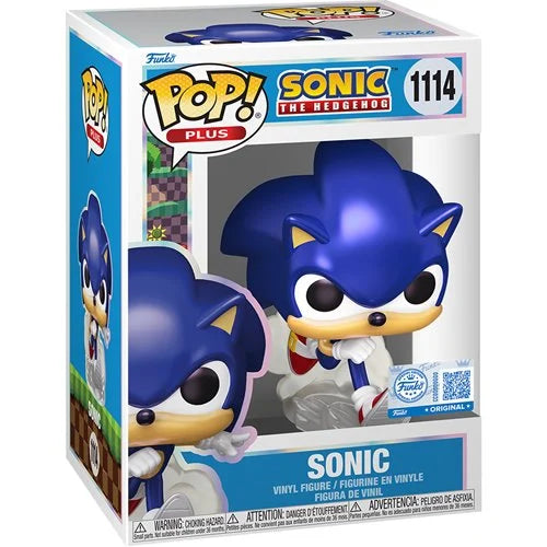 Sonic the Hedgehog (Pearl) Funko Pop! Vinyl Figure Plus #1114