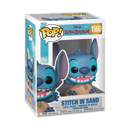 Lilo & Stitch Stitch in Sand Funko Pop! Vinyl Figure #1566