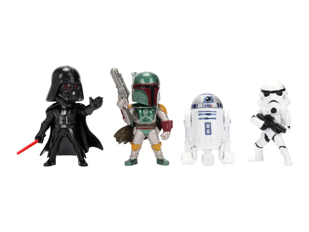 Star Wars MetalFigs 2 1/2-Inch Die-Cast Metal Mini-Figure 4-Pack