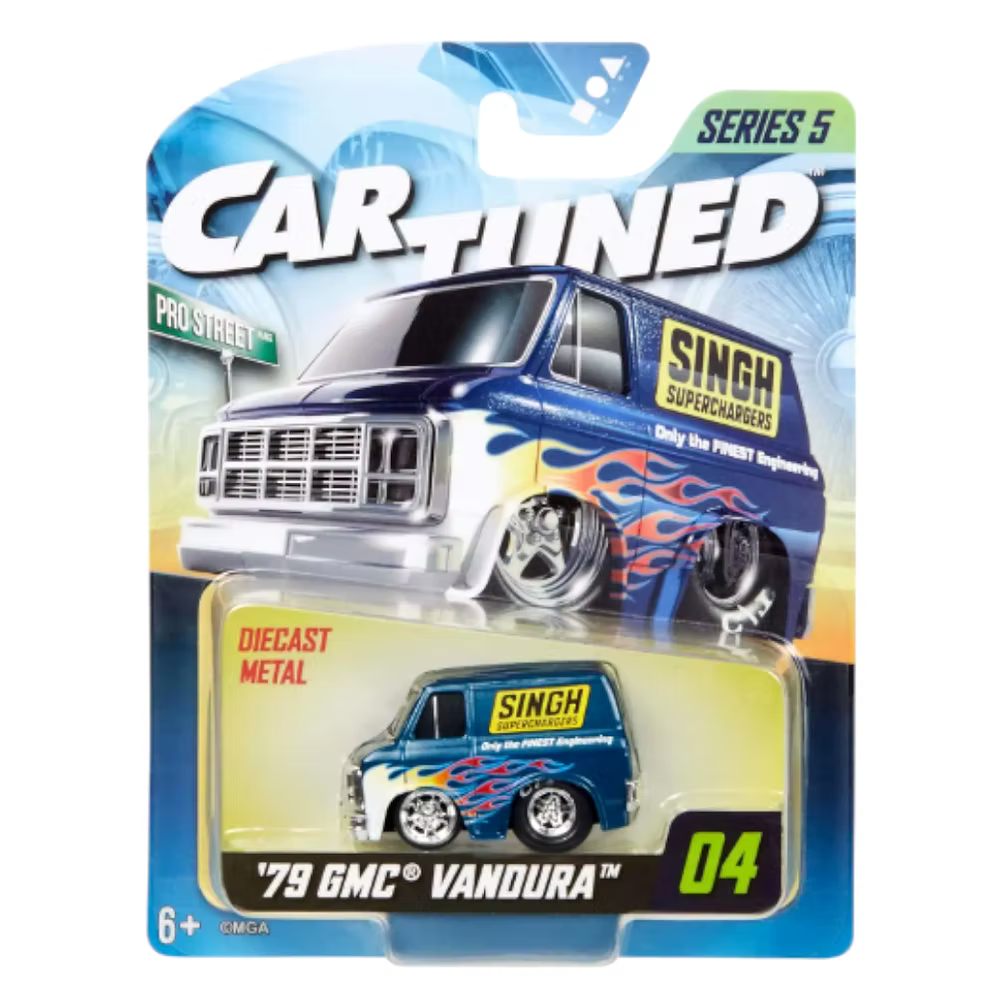 Car Tuned Series 5 – 1979 GMC Vandura | 1:64 Die-Cast Collectible