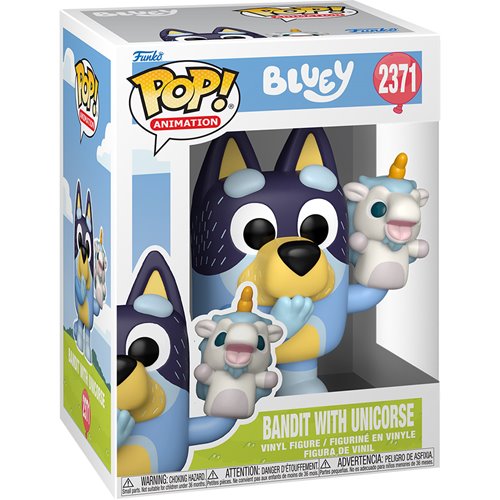 Bluey Bandit with Unicorse Funko Pop! Vinyl Figure #2371 - Specialty (PREORDER - July / August 2026)