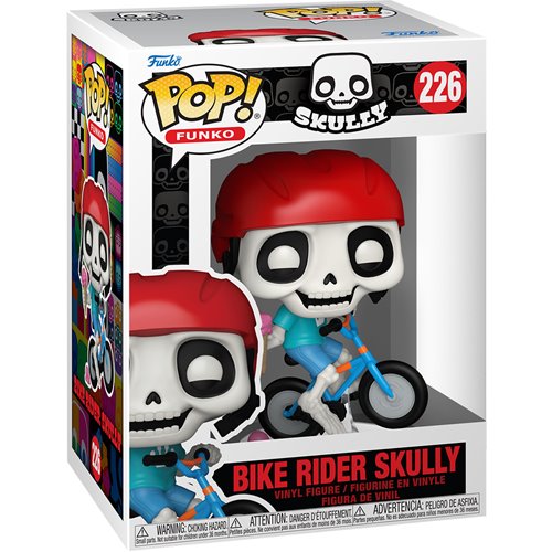 Skeleton Summer Bike Rider Skully Funko Pop! Vinyl Figure #226 (PREORDER - August / September 2026)