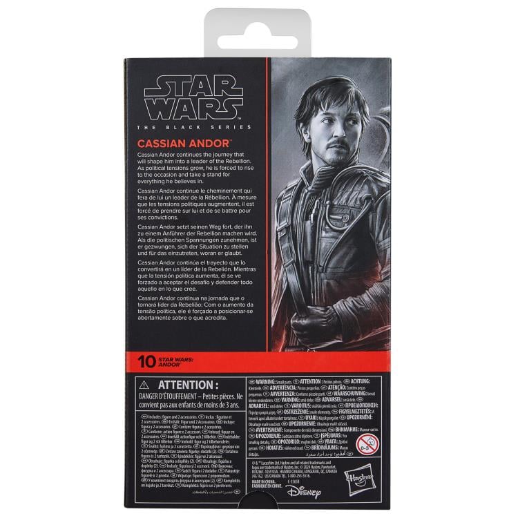 Star Wars: The Black Series 6" Cassian Andor (Andor) Action Figure