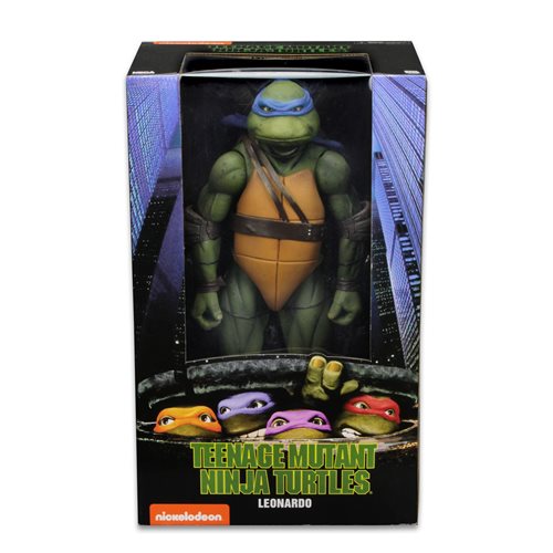 TMNT 1990 Movie | Leonardo NECA 1:4 Scale 16.5-Inch Action Figure | PREORDER