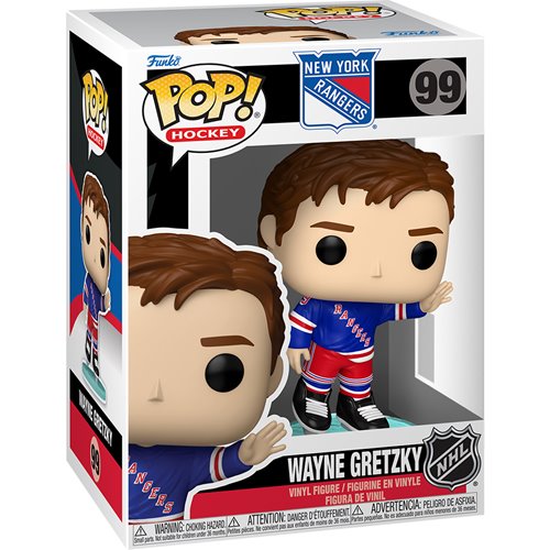 NHL Legends Wayne Gretzky New York Rangers Farewell Funko Pop! Vinyl Figure #99 (PREORDER - July / August 2026)