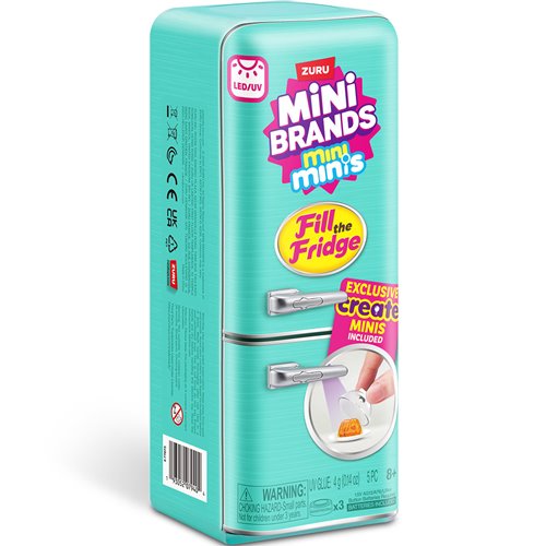 Mini Brands Create Fill The Fridge Series 1 Play set