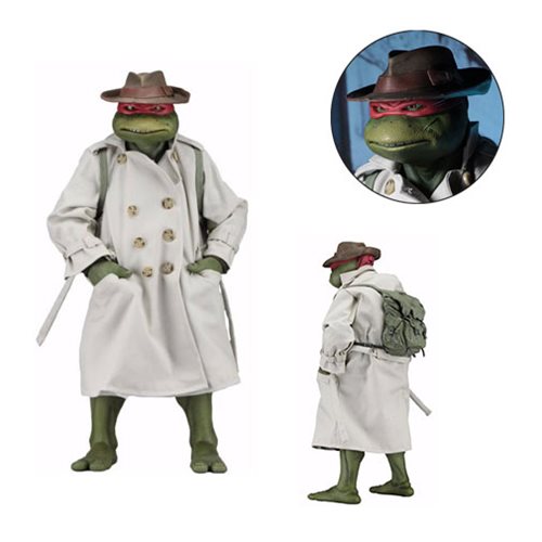 TMNT 1990 Movie | Raphael in Disguise NECA 1:4 Scale 16.5-Inch Action Figure | PREORDER