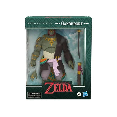 The Legend of Zelda Heroes of Hyrule Tears of the Kingdom Deluxe Ganondorf 6-Inch Scale Action Figure - PREORDER