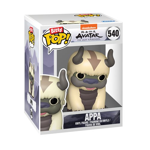 Avatar: The Last Air Bender Aang with Momo and Appa Funko Bitty Pop! Mini-Figure 2-Pack