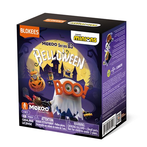 Minions Mokoo 03 Belloween Blind Box Mini Model Kit