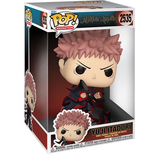 Jujutsu Kaisen | Yuji Itadori Jumbo 10-Inch Funko Pop! #2535 | Funko | PREORDER