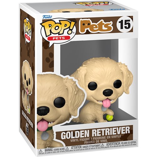 Pop! Pets Golden Retriever Funko Pop! Vinyl Figure #15 (ETA JANUARY / FEBRAURY 2026)