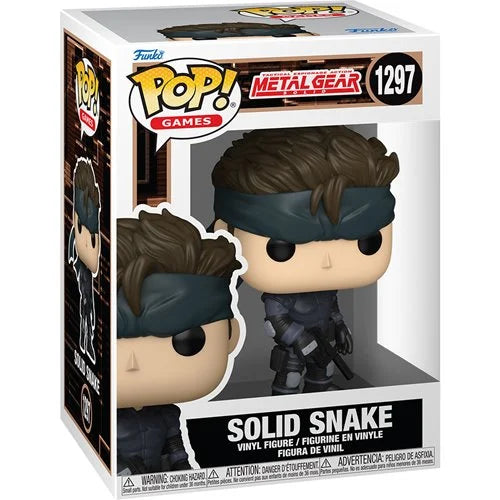 Metal Gear Solid Solid Snake Funko Pop! Vinyl Figure #1297 (PREORDER - August / September 2026)