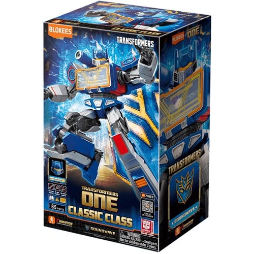 Transformers Classic Class Soundwave CC17 Blokees Model Kit