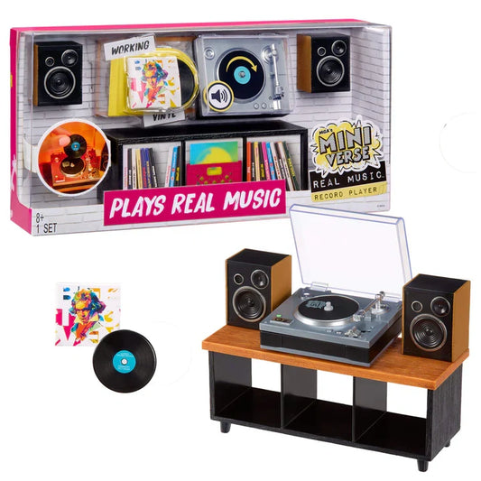 Bring Music to Life with the MGA’s Miniverse Real Music Record Player