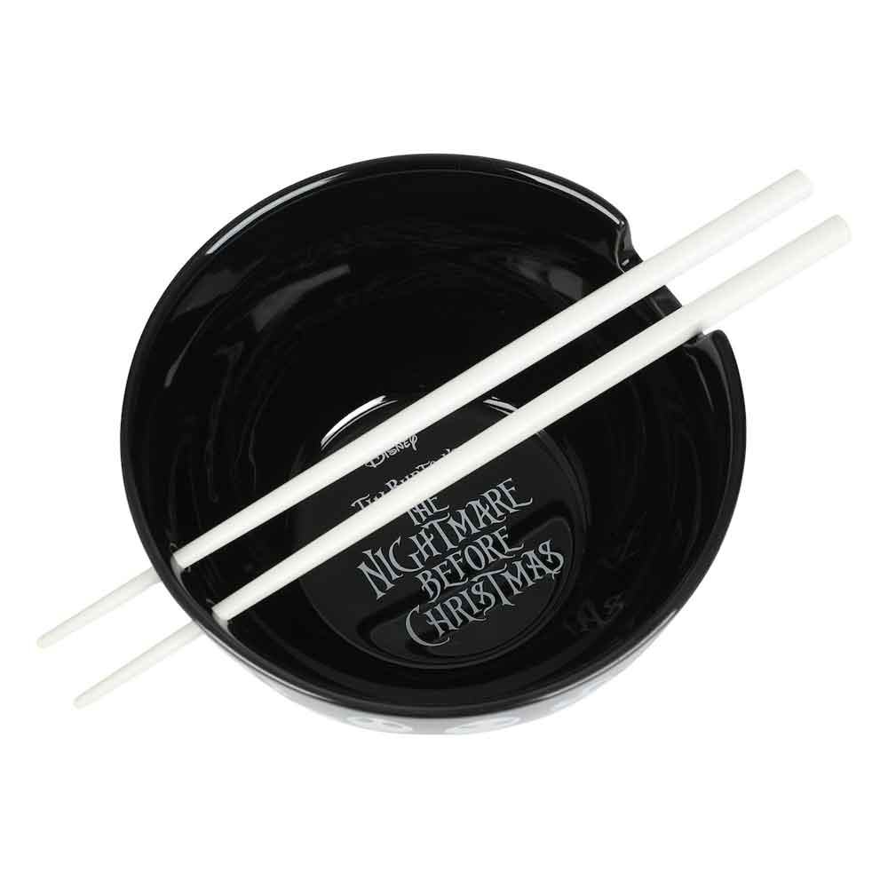 The Nightmare Before Christmas Jack 20 oz. Ceramic Ramen Bowl with Chopsticks (ETA JULY / AUGUST 2024)