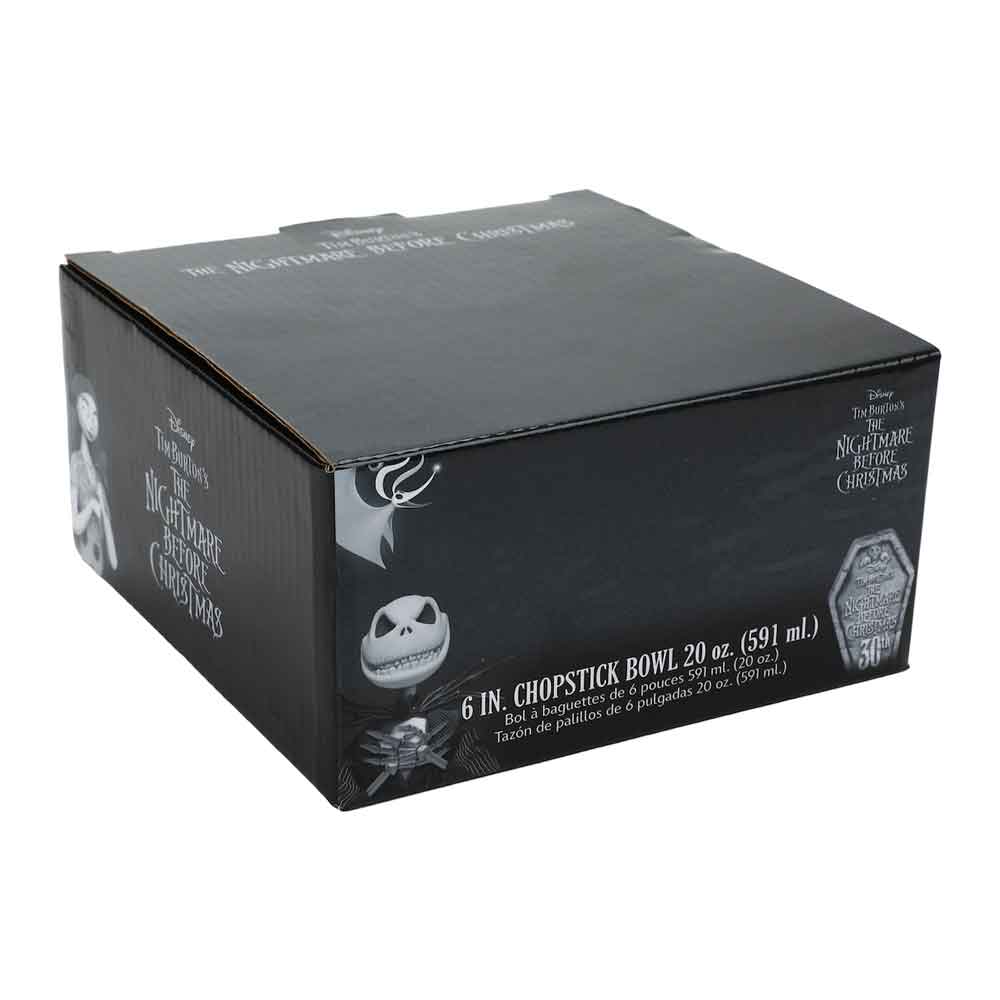 The Nightmare Before Christmas Jack 20 oz. Ceramic Ramen Bowl with Chopsticks (ETA JULY / AUGUST 2024)