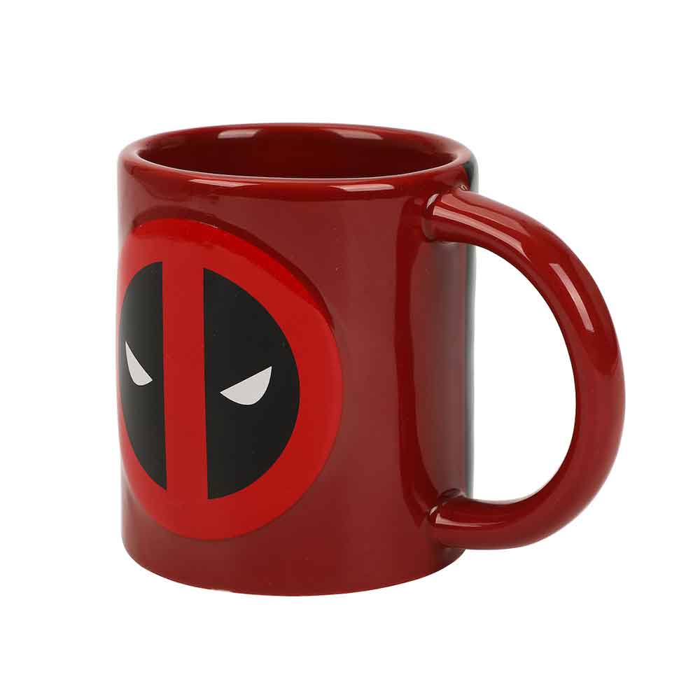 Marvel Deadpool Chest & Logo 16 oz. Sculpted Mug