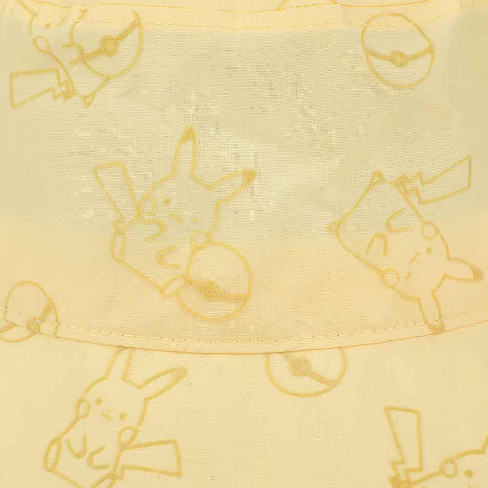 Pokemon Pikachu Flocked Juniors Bucket Hat (ETA JULY / AUGUST 2024)