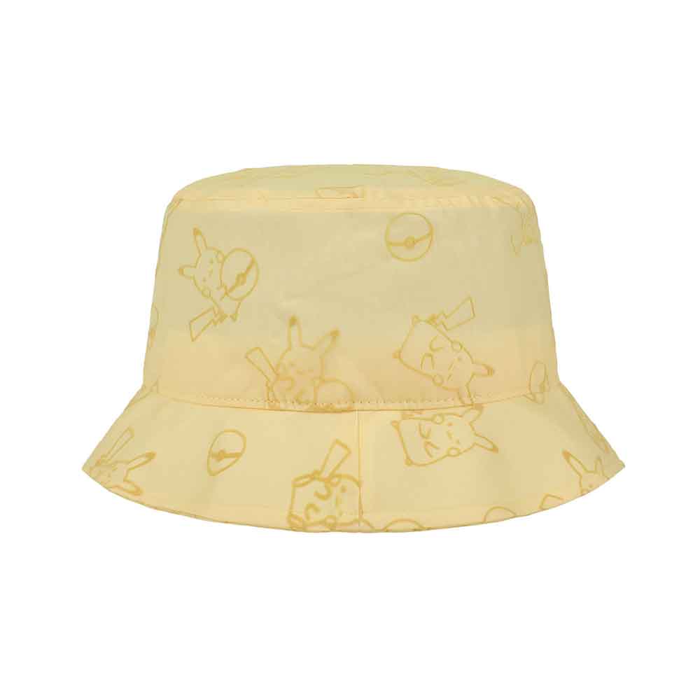 Pokemon Pikachu Flocked Juniors Bucket Hat (ETA JULY / AUGUST 2024)