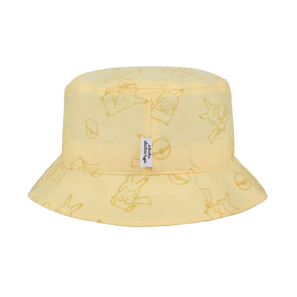 Pokemon Pikachu Flocked Juniors Bucket Hat (ETA JULY / AUGUST 2024)