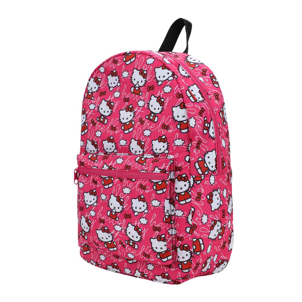 Hello Kitty Logo Toss AOP Travel Backpack (ETA AUGUST / SEPTEMBER 2024)