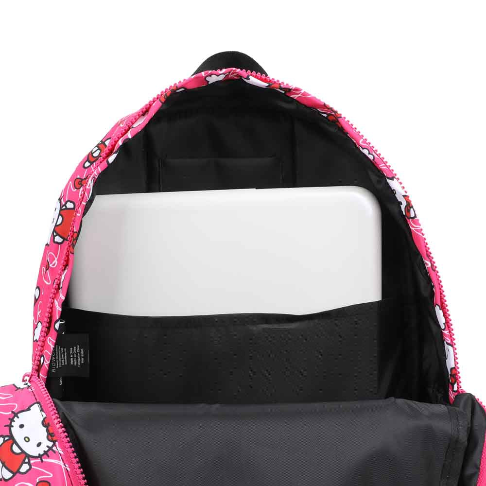 Hello Kitty Logo Toss AOP Travel Backpack (ETA AUGUST / SEPTEMBER 2024)