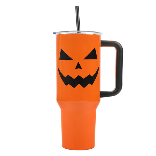 Jack-O-Lantern 40 oz. Stainless Steel Tumbler (ETA SEPTEMBER / OCTOBER 2024)