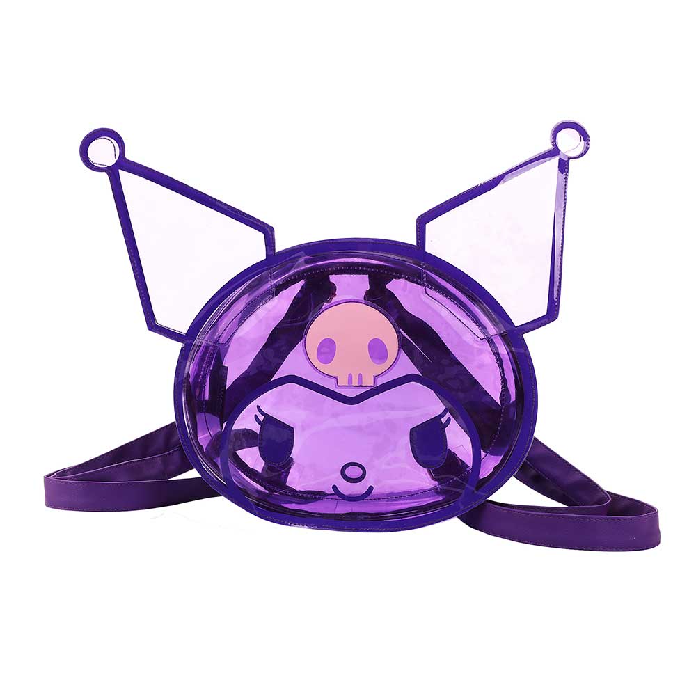 Kuromi Shaped Clear Mini Backpack (ETA FEBRUARY / MARCH 2025)