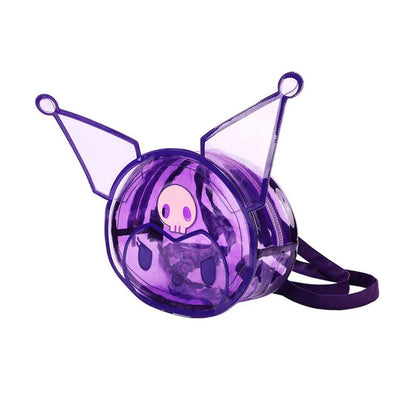 Kuromi Shaped Clear Mini Backpack (ETA FEBRUARY / MARCH 2025)