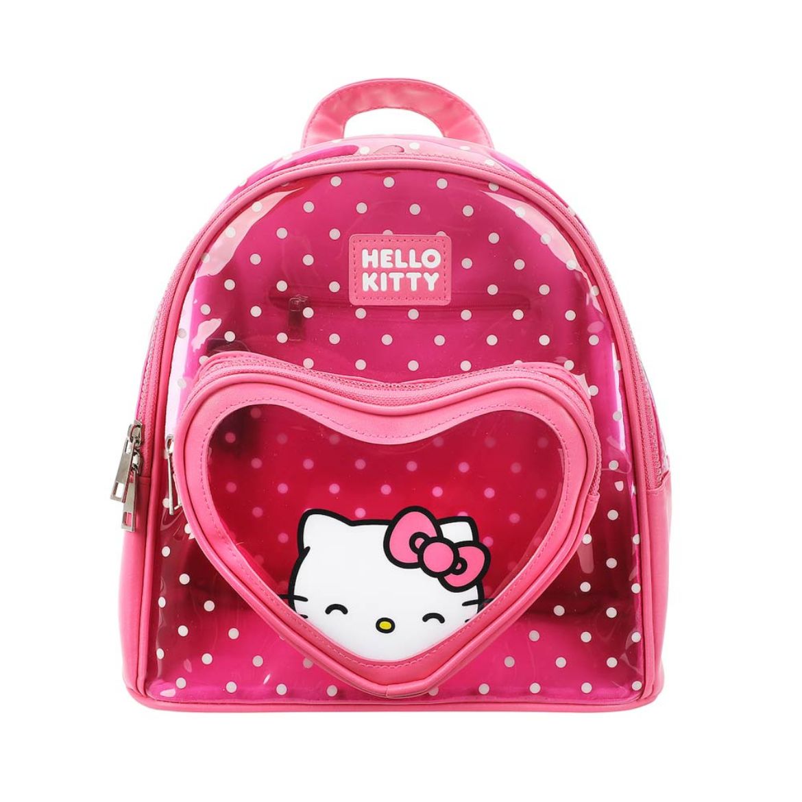 Hello Kitty Peekaboo Heart Clear Mini Backpack (ETA FEBRUARY / MARCH 2025)