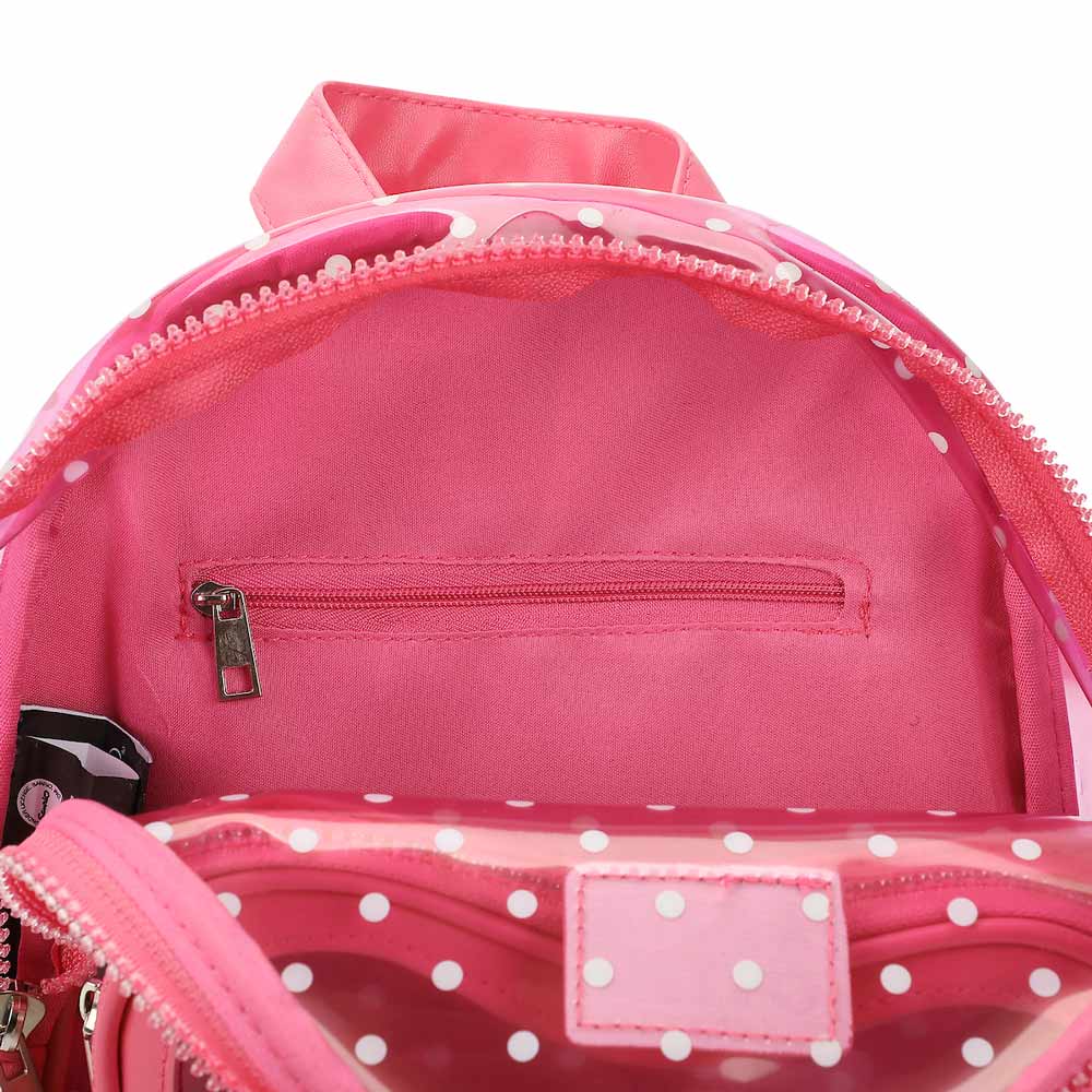 Hello Kitty Peekaboo Heart Clear Mini Backpack (ETA FEBRUARY / MARCH 2025)