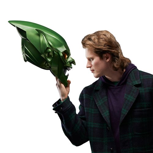 Spider-Man: No Way Home Marvel Legends Series Green Goblin Premium Roleplay Helmet Prop Replica (ETA JANUARY / FEBRUARY 2025)