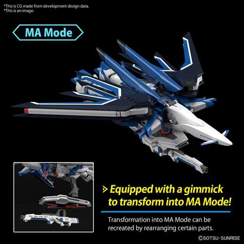 Mobile Suit Gundam Seed Freedom Rising Freedom Gundam High Grade 1:144 Scale Model Kit
