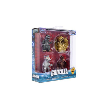 Godzilla Wave 1 MetalFigs 2 1/2-Inch Die-Cast Metal Mini-Figure 4-Pack