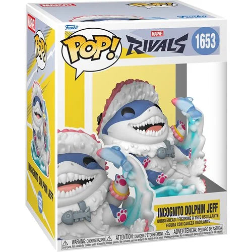 Marvel Rivals Incognito Dolphin Jeff Premium Funko Pop! Vinyl Figure #1653 - PREORDER