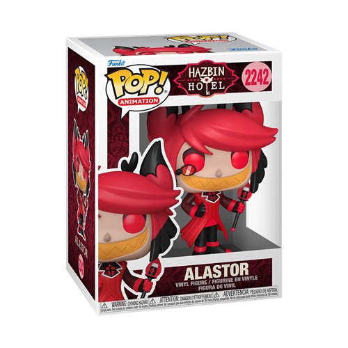 Hazbin Hotel Alastor Funko Pop! Vinyl Figure #2242 (ETA JANUARY / FEBRAURY 2026)